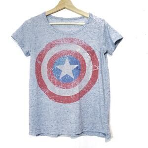 Captain America Lightweight Tee with Chest Pocket